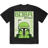 Star Wars Unisex T-Shirt Boba Japanese