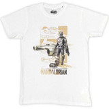 Star Wars Unisex T-Shirt The Mandalorian Din & Grogu