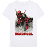 Marvel Comics Unisex T-Shirt Deadpool Bullet