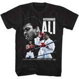 Muhammad Ali Triple Ali Black T-Shirt