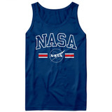 NASA Stripes Royal Tank Top