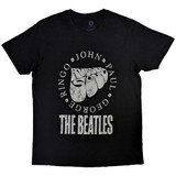 The Beatles Unisex T-Shirt Rubber Soul Names