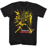 Mobile Suit Gundam Bright Wing Group Black T-Shirt