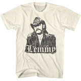 Motorhead Lemmy Natural T-Shirt