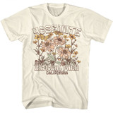 National Parks Yosemite Floral Natural T-Shirt