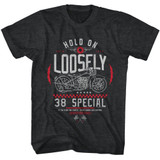 38 Special Hold On Loosely Black Heather T-Shirt