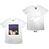 Olivia Rodrigo Unisex T-Shirt Guts Album Cover (Back Print) White