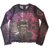 Olivia Newton-John Women's Long Sleeve T-Shirt Physical (Mesh)