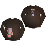 Travis Scott Unisex Long Sleeve T-Shirt Summer Run 2023 Dublin (Back Print & Ex-Tour)