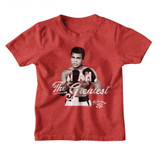 Muhammad Ali Greatest Quote Vintage Red Toddler T-Shirt