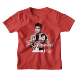 Muhammad Ali Greatest Quote Vintage Red Youth T-Shirt