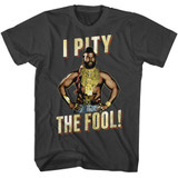 Mr. T Pity With Texture Smoke Adult T-Shirt
