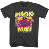 Macho Man Randy Savage Smoke Adult T-Shirt