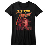 ZZ Top Fandango Black Junior Women's T-Shirt