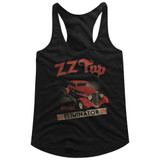 ZZ Top Est 1969 Black Ladies Racerback Tank Top T-Shirt