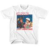 Wham Last Christmas Lyrics White Youth T-Shirt