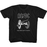 AC/DC About To Rock Black Children's T-Shirt