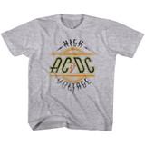AC/DC High Voltage Gray Heather Children's T-Shirt