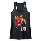 Billy Idol Rebel Yell Junior Women's Racerback Tank Top T-Shirt