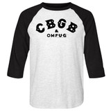 CBGB Adult Raglan Baseball T-Shirt