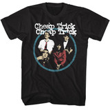 Cheap Trick Band Black Adult T-Shirt