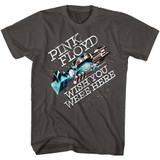 Pink Floyd Wish You Were Here In Space Smoke Adult T-Shirt