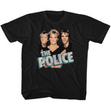 The Police Boys 'N' Blue Black Toddler T-Shirt