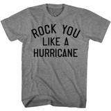 Scorpions Like A Hurricane Graphite Heather Adult T-Shirt