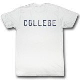 Animal House Distressed College White Adult T-Shirt