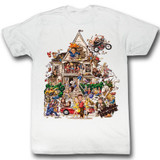 Animal House Poster House White Adult T-Shirt