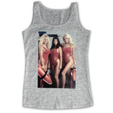 Baywatch Girls! Gray Heather Adult Tank Top T-Shirt