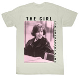 Breakfast Club The Girl Natural Adult T-Shirt