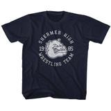 Breakfast Club Wrestling Team Navy Toddler T-Shirt
