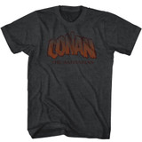 Conan The Barbarian The Barbarian Black Heather Adult T-Shirt