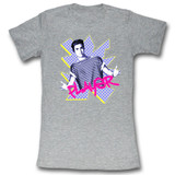 Saved by the Bell Player Gray Heather Junior Women's T-Shirt