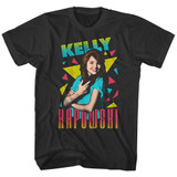 Saved by the Bell Kelly Triangles Smoke T-Shirt