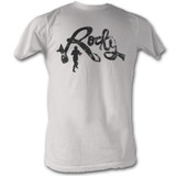 Rocky Rocky Cursive White T-Shirt