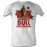 Rocky Siberian Bull White T-Shirt