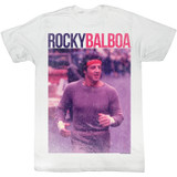 Rocky Pic With Name White T-Shirt