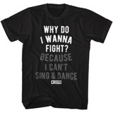 Rocky Wannafight Black T-Shirt