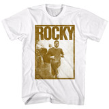 Rocky Jogging White T-Shirt