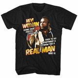 Rocky Hey Woman Black T-Shirt