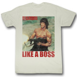Rambo Boss Rambo Natural Adult T-Shirt