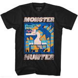 Monster Hunter Scray Black Adult T-Shirt