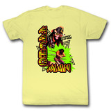 Macho Man Macho Tricky Yellow Heather Adult T-Shirt