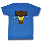 Mr. T Literal T Royal Adult T-Shirt