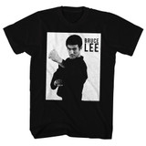 Bruce Lee Black Adult T-Shirt