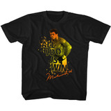 Muhammad Ali Boom Boom Boom Black Toddler T-Shirt