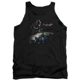 Batman Arkham Knight Knight Rider Black Adult Tank Top T-Shirt