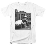 Back To The Future II Einstein Adult 18/1 T-Shirt White